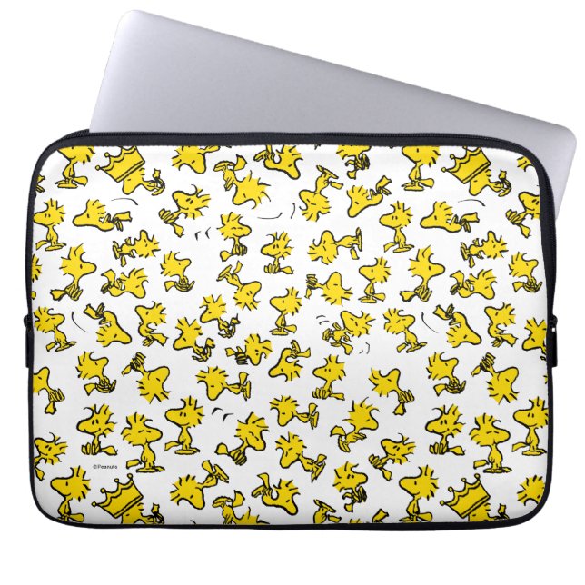 Woodstock Classic Design Pattern Laptop Sleeve (Front)