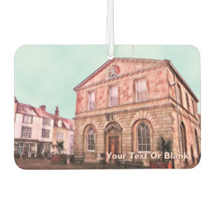 Woodstock, England Town Hall Car Air Freshener