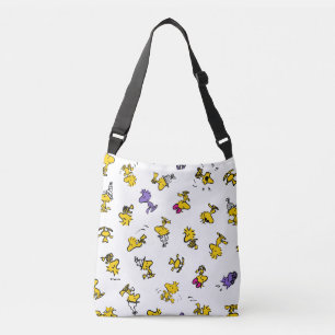 Woodstock Fun Pattern Crossbody Bag