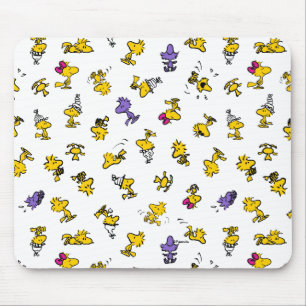 Woodstock Fun Pattern Mouse Mat