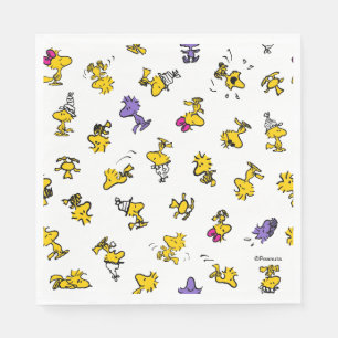Woodstock Fun Pattern Napkin
