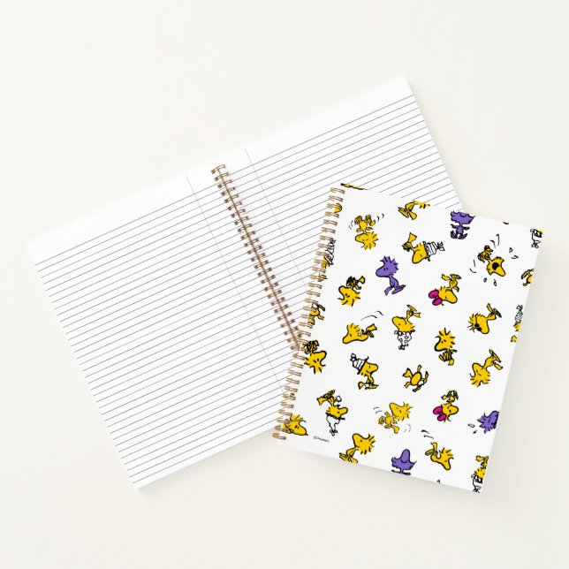 Woodstock Fun Pattern Notebook (Inside)