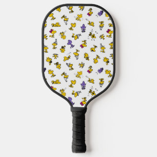 Woodstock Fun Pattern Pickleball Paddle