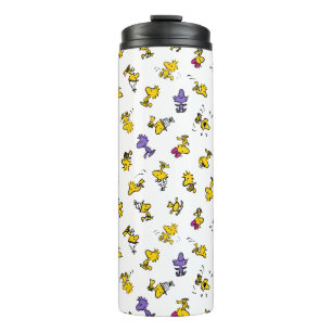 Woodstock Fun Pattern Thermal Tumbler