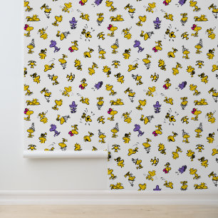 Woodstock Fun Pattern Wallpaper