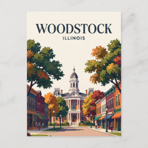 Woodstock, Illinois, United States Postcard