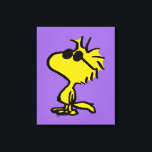 Woodstock In Sunglasses Canvas Print<br><div class="desc">Take a look at this super cute design featuring Woodstock sporting cool sunglasses.</div>