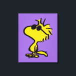 Woodstock In Sunglasses Canvas Print<br><div class="desc">Take a look at this super cute design featuring Woodstock sporting cool sunglasses.</div>