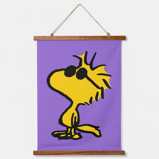 Woodstock In Sunglasses Hanging Tapestry (Front)