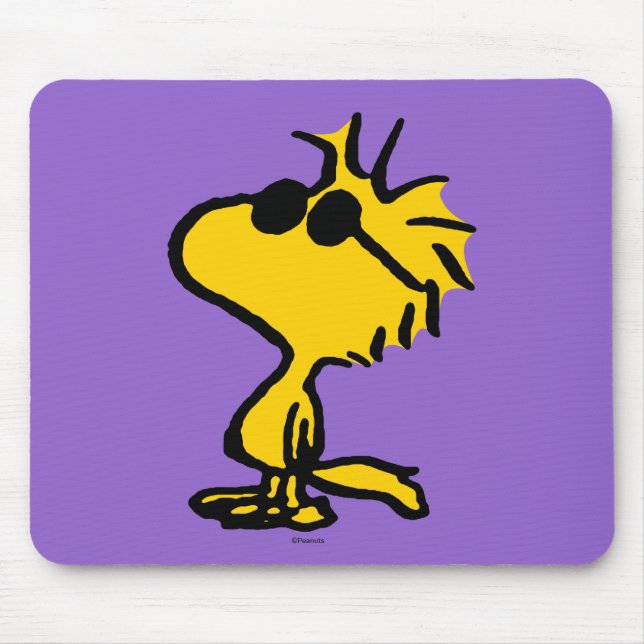 Woodstock In Sunglasses Mouse Mat (Front)