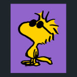 Woodstock In Sunglasses Poster<br><div class="desc">Take a look at this super cute design featuring Woodstock sporting cool sunglasses.</div>