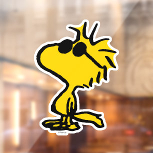 Woodstock In Sunglasses Window Cling