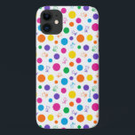 Woodstock Rainbow Polka Dot Pattern iPhone 11 Case<br><div class="desc">This cute design features Snoopy's best friend,  Woodstock in a colourful polka dot pattern.</div>