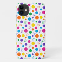 Woodstock Rainbow Polka Dot Pattern