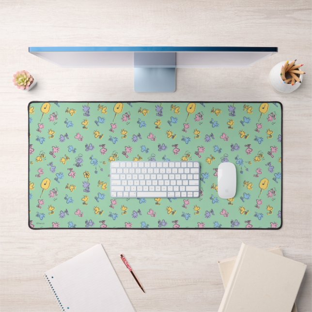 Woodstock Sugar Pop Art Pattern Desk Mat (Office 1)