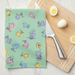 Woodstock Sugar Pop Art Pattern Tea Towel<br><div class="desc">Take a look at this super cute pattern featuring Woodstock in a soft,  sugary pastel pattern.</div>
