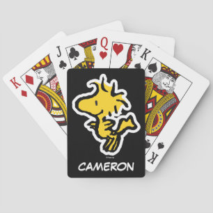 Woodstock Varsity Sports Letter Playing Cards