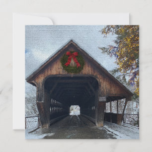 Woodstock Vermont Snowy Holiday