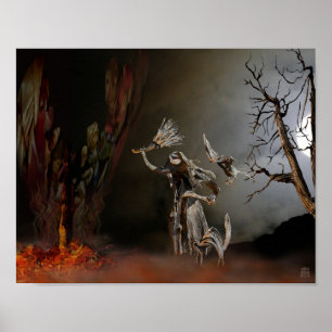 Woodswoman Poster