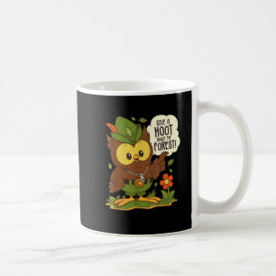 Woodsy Owl Give a Hoot About the Forest Arbor Day Coffee Mug