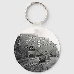 Woodward Coal Breaker Kingston Pa. Keychain