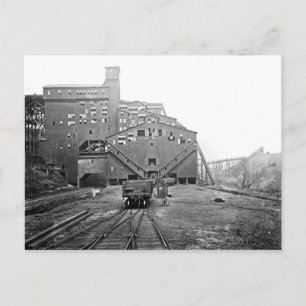 Woodward Coal Breaker Kingston Pa. Postcard