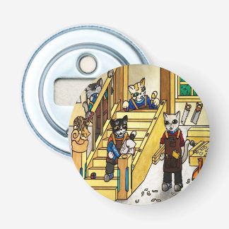 Woodwork Joinery Cats Bottle Opener