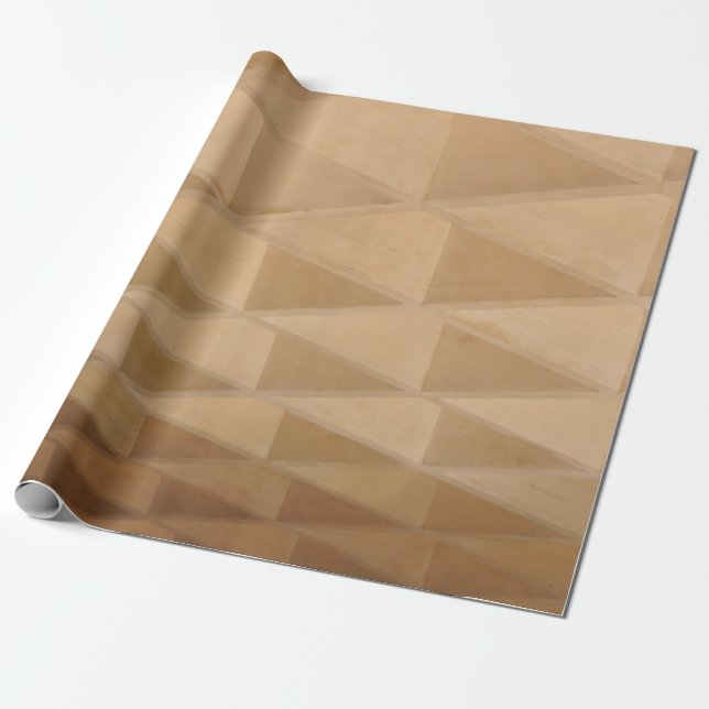 Woodwork Wrapping Paper (Unrolled)