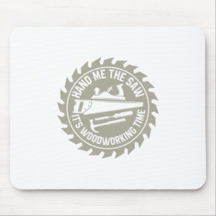 Woodworker Craft Carpenter Wood Craftsmen Gifts Mouse Mat