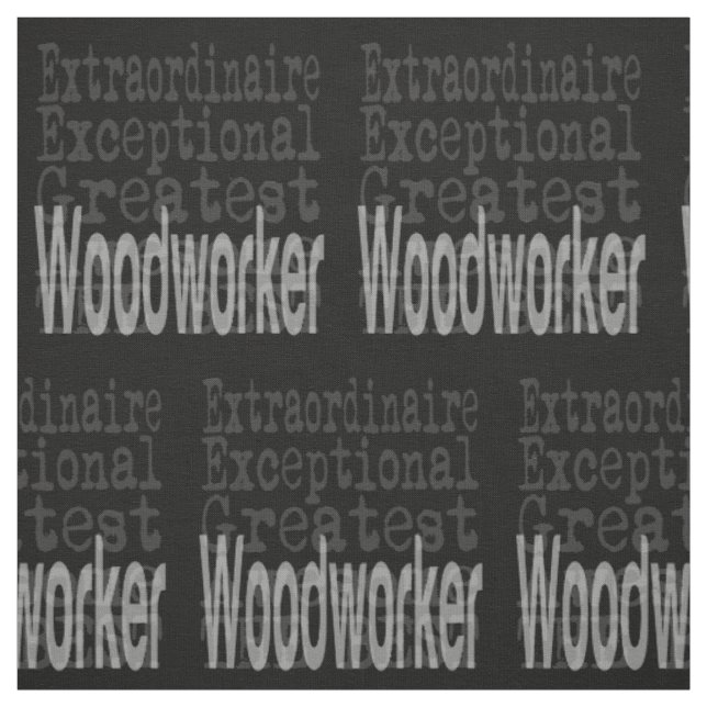 Woodworker Extraordinaire Fabric (Swatch)