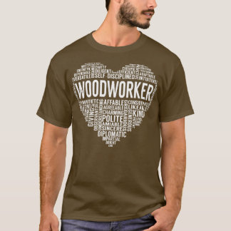 Woodworker Heart T-Shirt