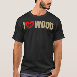 Woodworker Lumberjack doughnut bakery funny saying T-Shirt
