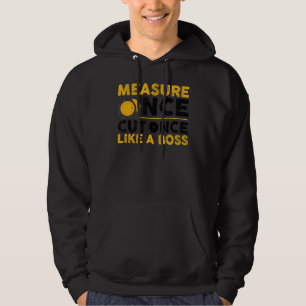 Woodworker Men Dad Carpenter Carpentry 4 Hoodie