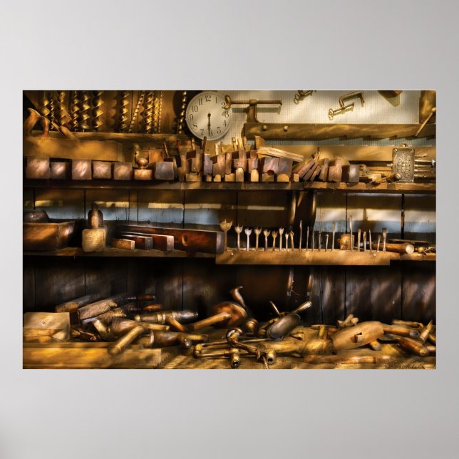 Woodworker - Planes & Augers Poster (Front)