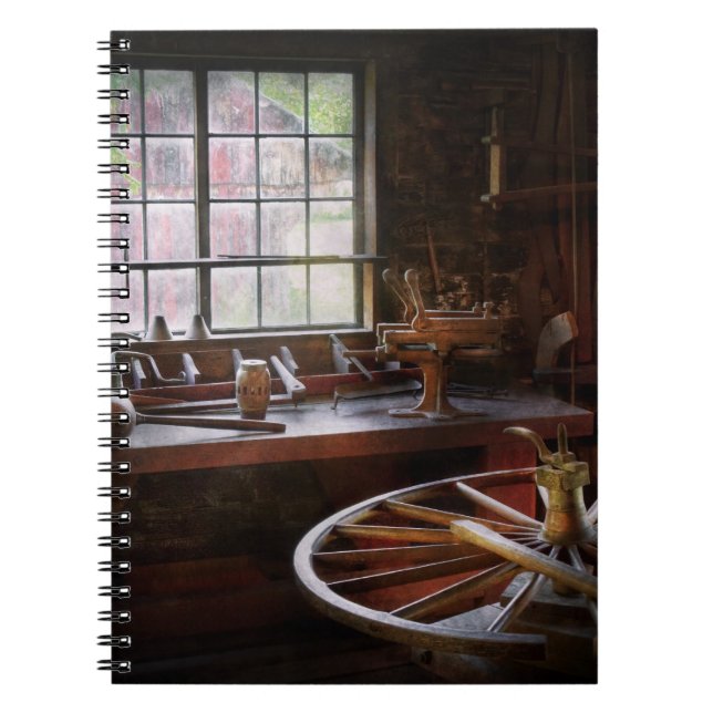 Woodworker - The wheelwright shop Notebook (Front)