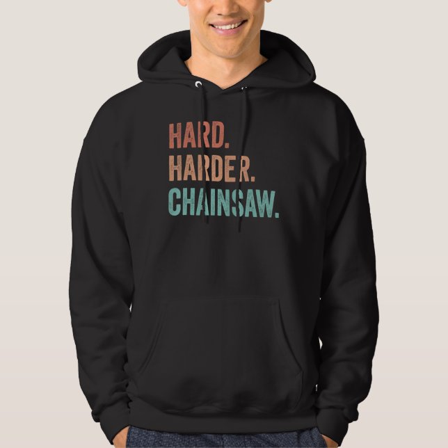 Woodworker Woodworking Chainsaw_2 Hoodie (Front)