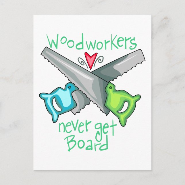 Woodworkers Postcard (Front)