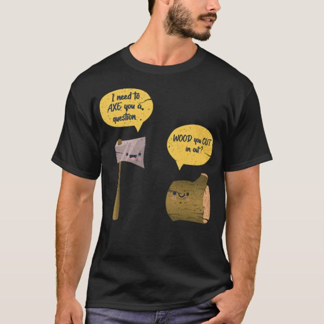 Woodworking Ae Wood ecavator boy astronaut  birthd T-Shirt (Front)