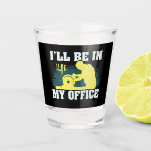 Woodworking Carpenter Gift Shot Glass