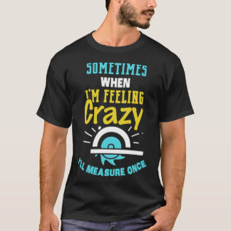 Woodworking ecavator boy funny baking pirate shirt
