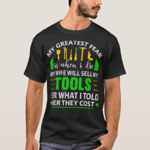 Woodworking  Gift rainbow birthday birthday birthd T-Shirt
