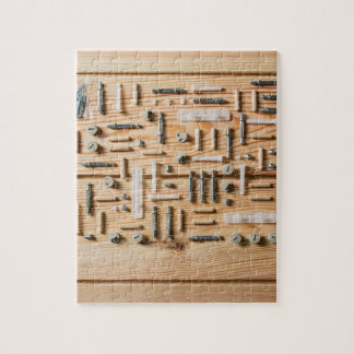Woodworking Jigsaw Puzzle IAssorted Woodwork Tools