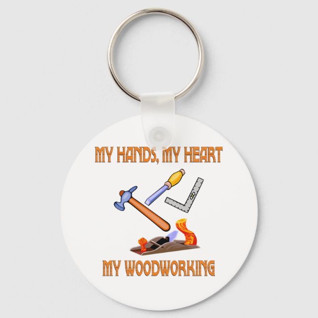 Woodworking Key Ring (Front)