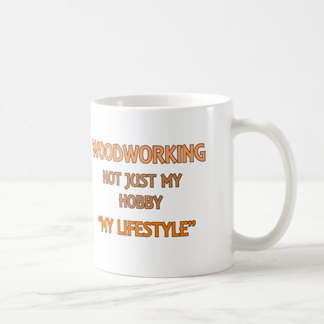 Woodworking Lifestyle Mug (Right)