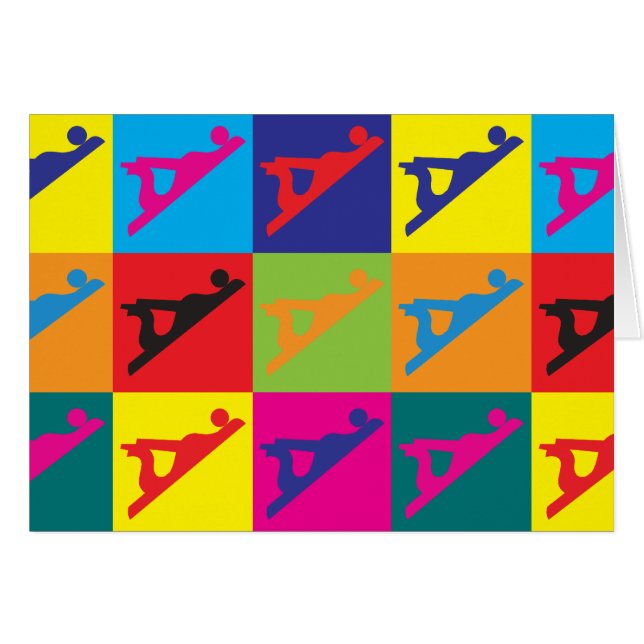 Woodworking Pop Art (Front Horizontal)