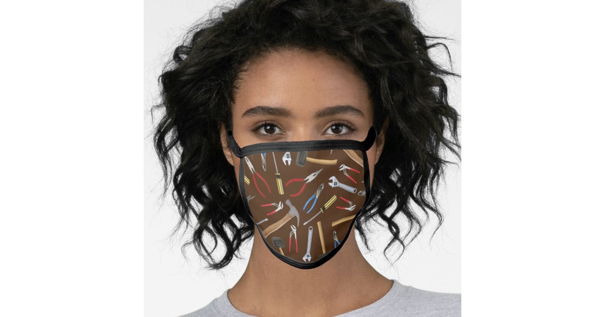 Woodworking Tools Carpenter Men's Face Mask Zazzle