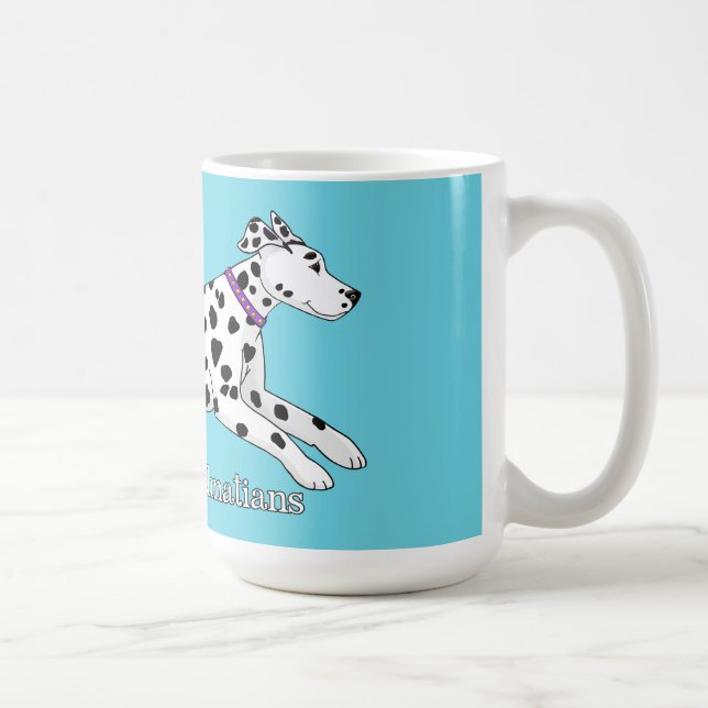 Woodwynd Dalmatians black & liver Coffee Mug (Right)