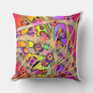 Woody Blossoms  Cushion