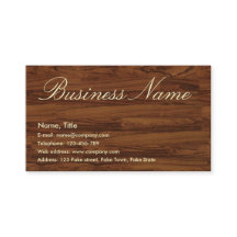 Woody Business Card