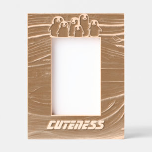 woody etched frames